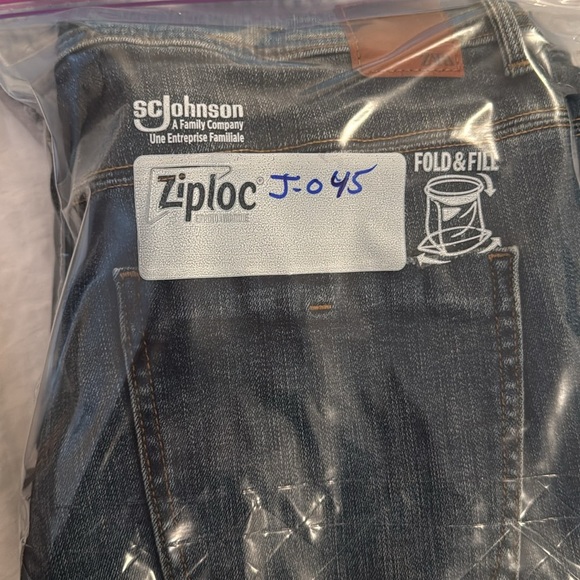 Zara Dark Wash‎ Light Distressing Straight Leg High Rise Stretch Women’s 10 EUC - Picture 11 of 11